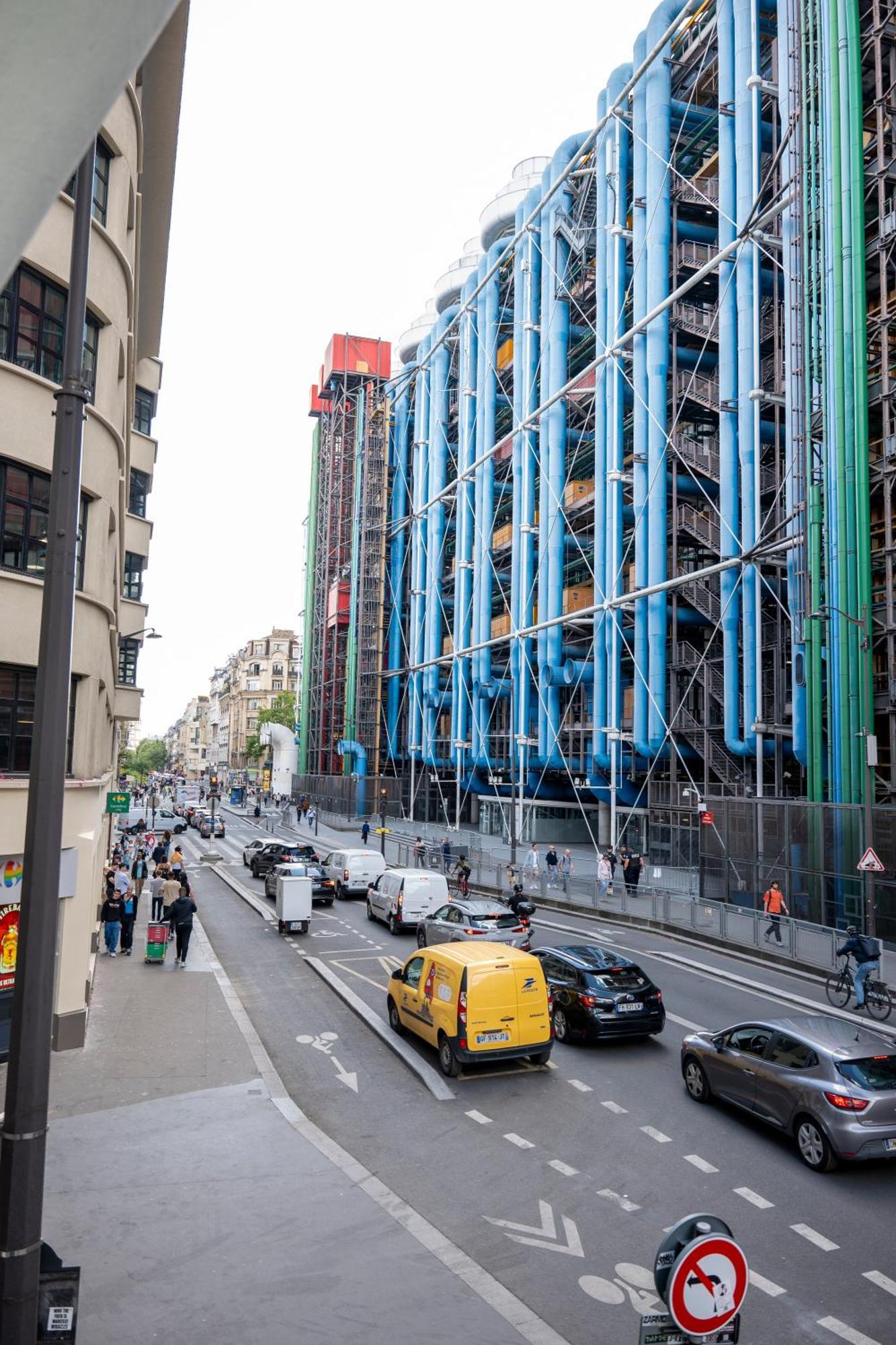 Marais, Rue Beaubourg - 6 Places Parigi Esterno foto